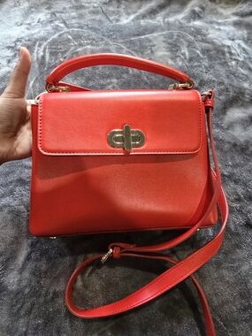 On 34th Women’s Red Top-Handle Crossbody Bag